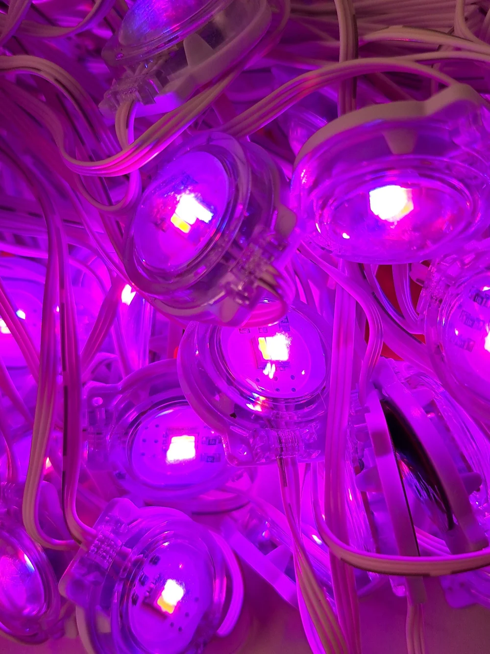 Multicolor RGB LED Pixel String Lights - Home Party Supplies